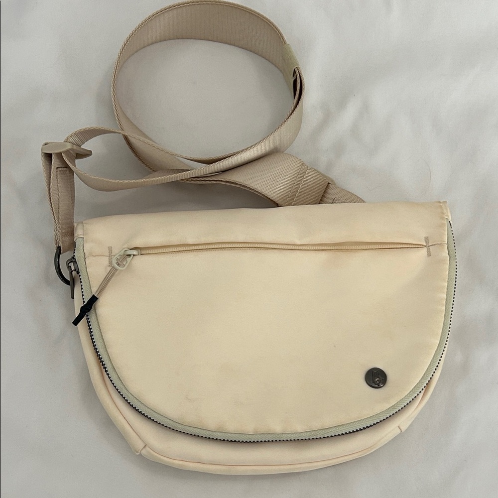 Cream Crossbody Bag